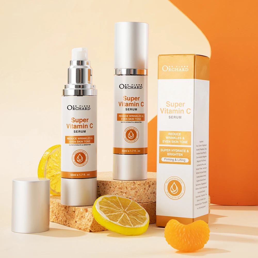 Wholesale New Arrival Vitamin c Face Serum Reduce Wrinkles & Even Skin Tone Super Vitamin C Serum