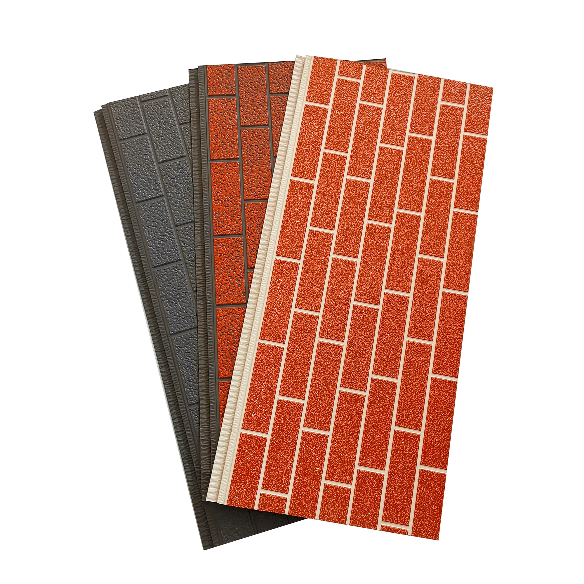 Factory Price Insulated PU Polyurethane Sandwich Panel Exterior Wall Cladding Metal Composite Sandwich Panels