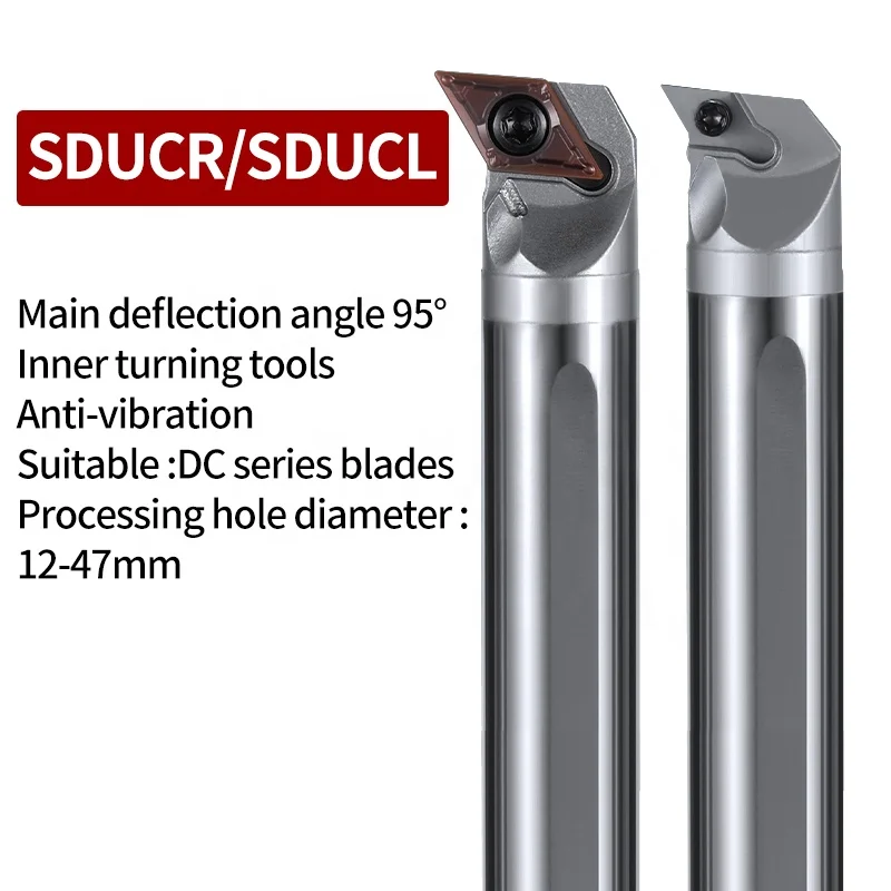 SDUCR C08K C10K C12M C14N C16Q SDUCR07 06 11 16 SDUCR11 Inner Hole Turning Tool Bar  S10K SDUCR11 S20R lathe tool holder