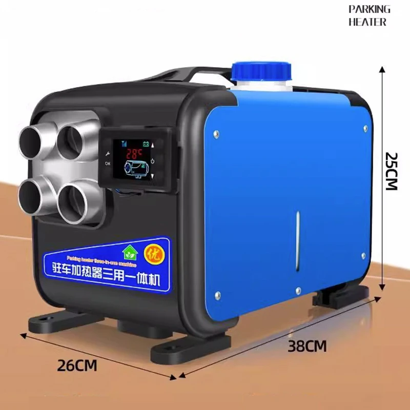 Camping Heatersrectangular Air Diesel  Home Van Car Truck Boat Tent 12V 24V 220V All In One 5KW