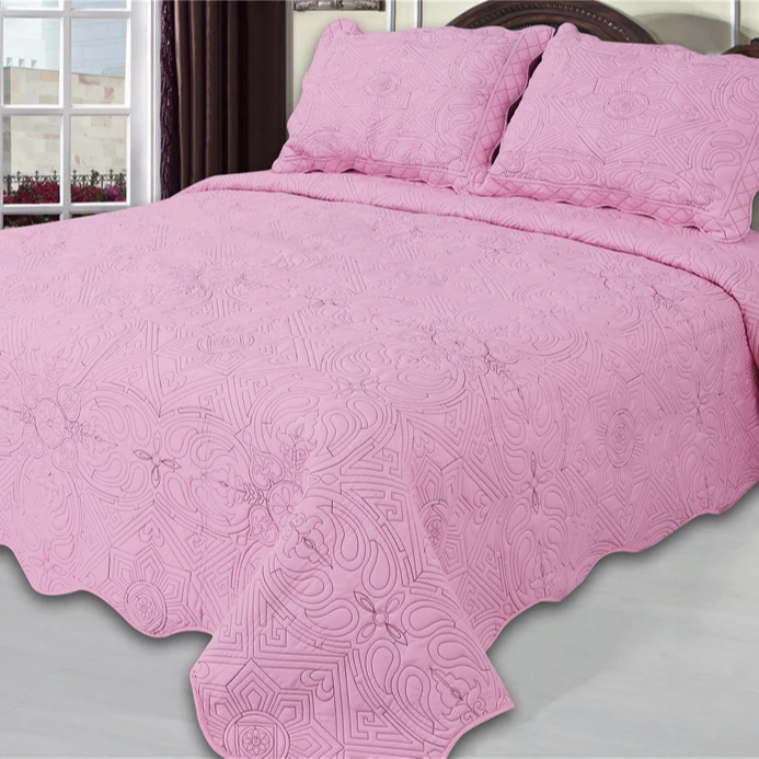 Bedspread Set Quilting Microfiber Bedding Quilts Coverlet for Bedroom Wholesale Quilt Set