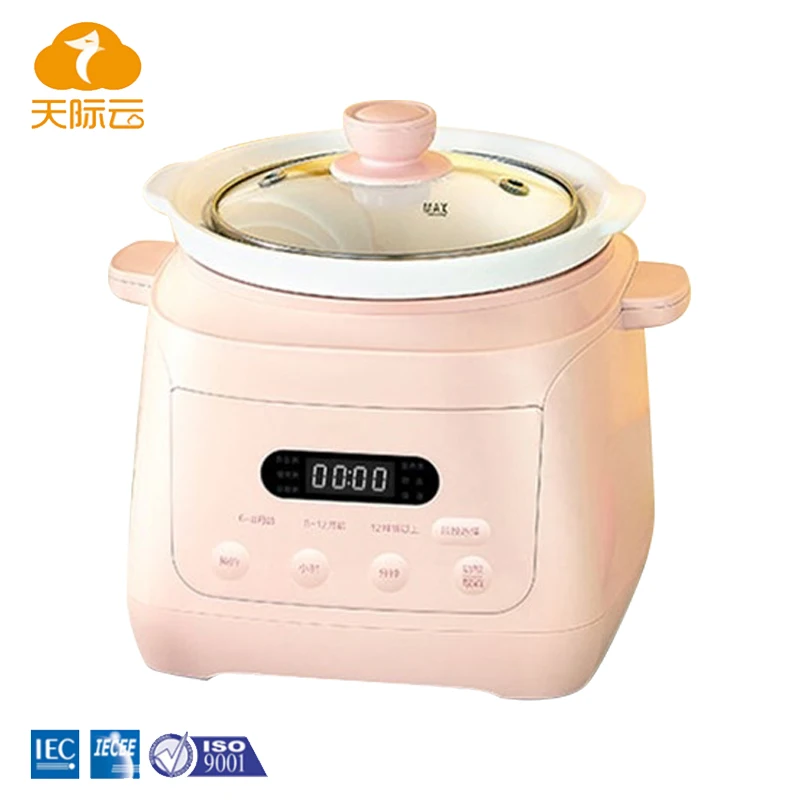 Factory Price Manufacturer Supplier Kitchen Appliance Digital Baby Slow Cooker