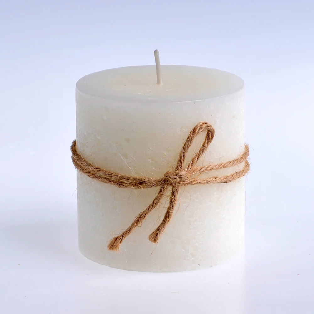 Wholesale High Quality white Paraffin wax Pillar Church Candles