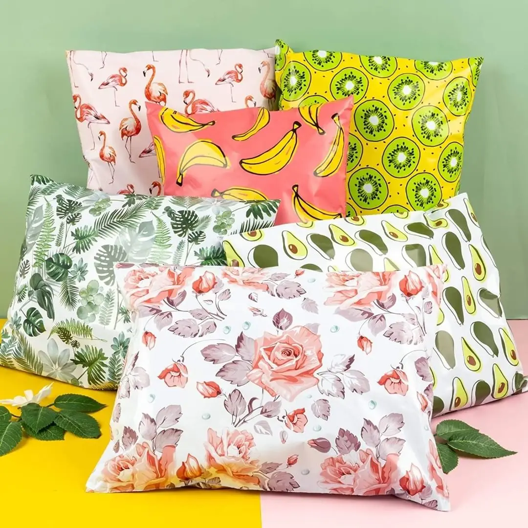 Eco-Friendly Custom Plastic Mailing Bags Recycled Printed Poly Mailer Apparel Shipping Courier Bag For Clothing