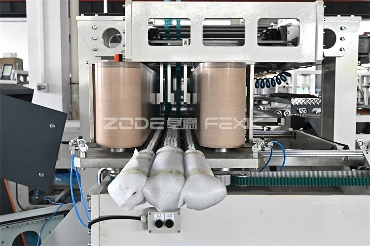 F-T8 Toilet Paper Roll Packing Machine Paper Converting Machine 160 Packs Fast Toilet Tissue Wrapping Machinery
