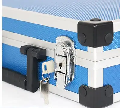 Weatherproof  Portable and multipurpose tool case Durable blue carry case accept OEM