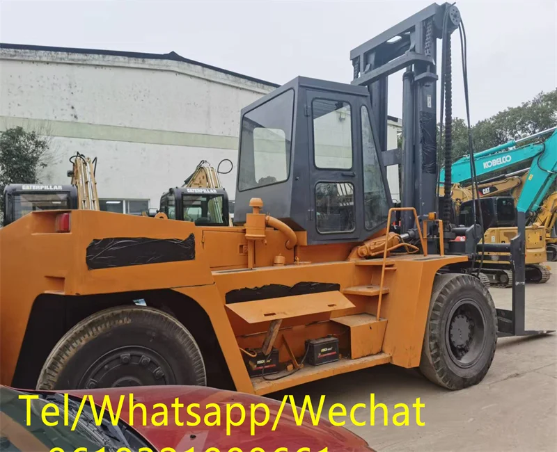 Second Hand Japan brand TCM 20 Ton Forklift TCM FD200 Forklift for hot Sale in shanghai jinshan