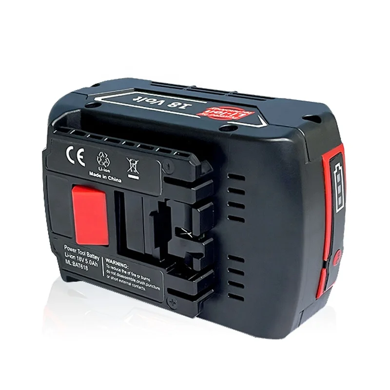 Factory Rechargeable Bosch Lithium Replacement Battery for Bosch Drill 18v Cordless Tools BAT618 BAT609 BAT620