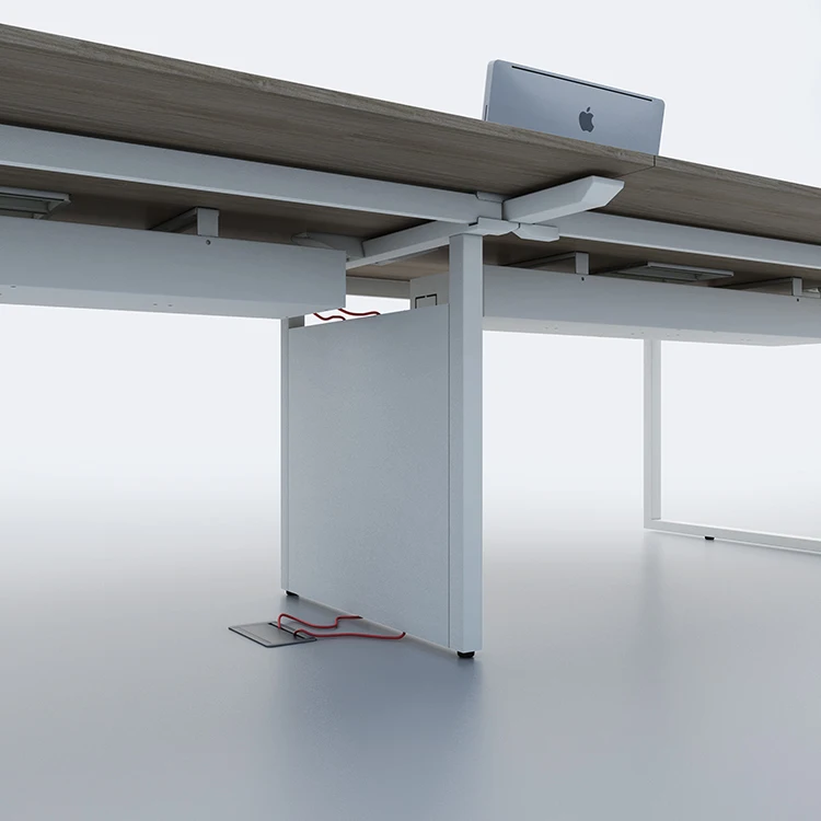 
Office Furniture Simple Style Office Furniture Workstation Desk with Cabinet and Drawers 