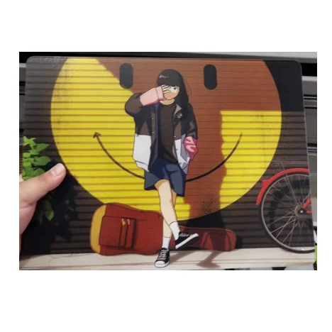 Custom 450*400 350*260 tempered Photovoltaic glass mousepad