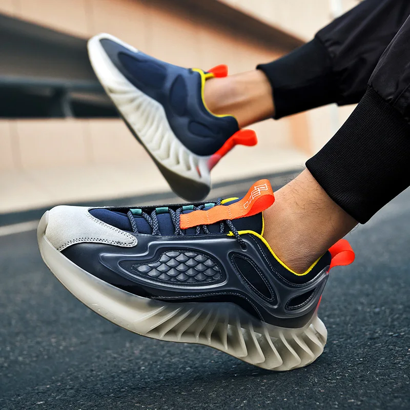 2021 Fashion Manufacturer Wholesale breathable cloth suede upper men sneakers tennis shoes men