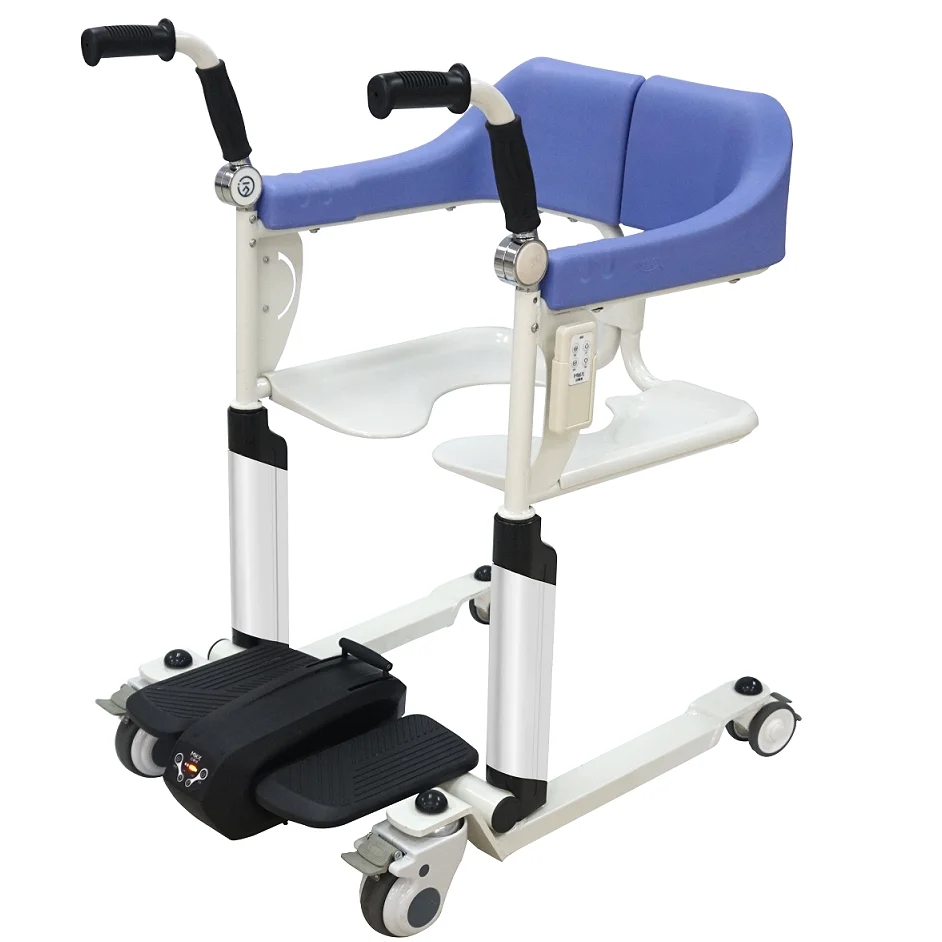 Online shop direct sale low price multifunctional transfer chair patient transfer chair transfer lift chair with commode