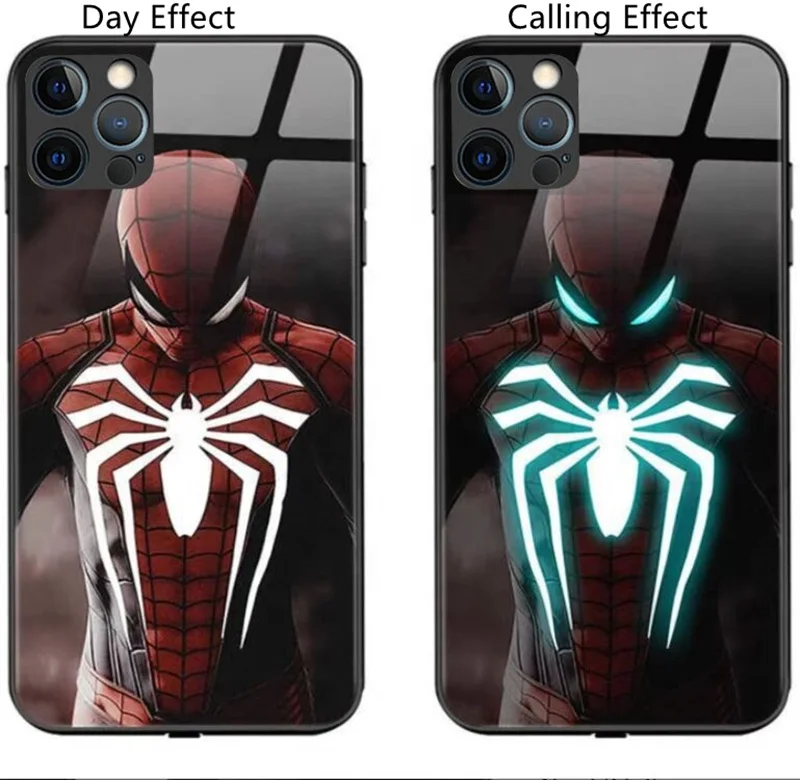 2022 Amazon new product incoming call remind shockproof flash led phone case for iPhone 13pro max 12pro Max XS Max XR SE2 case
