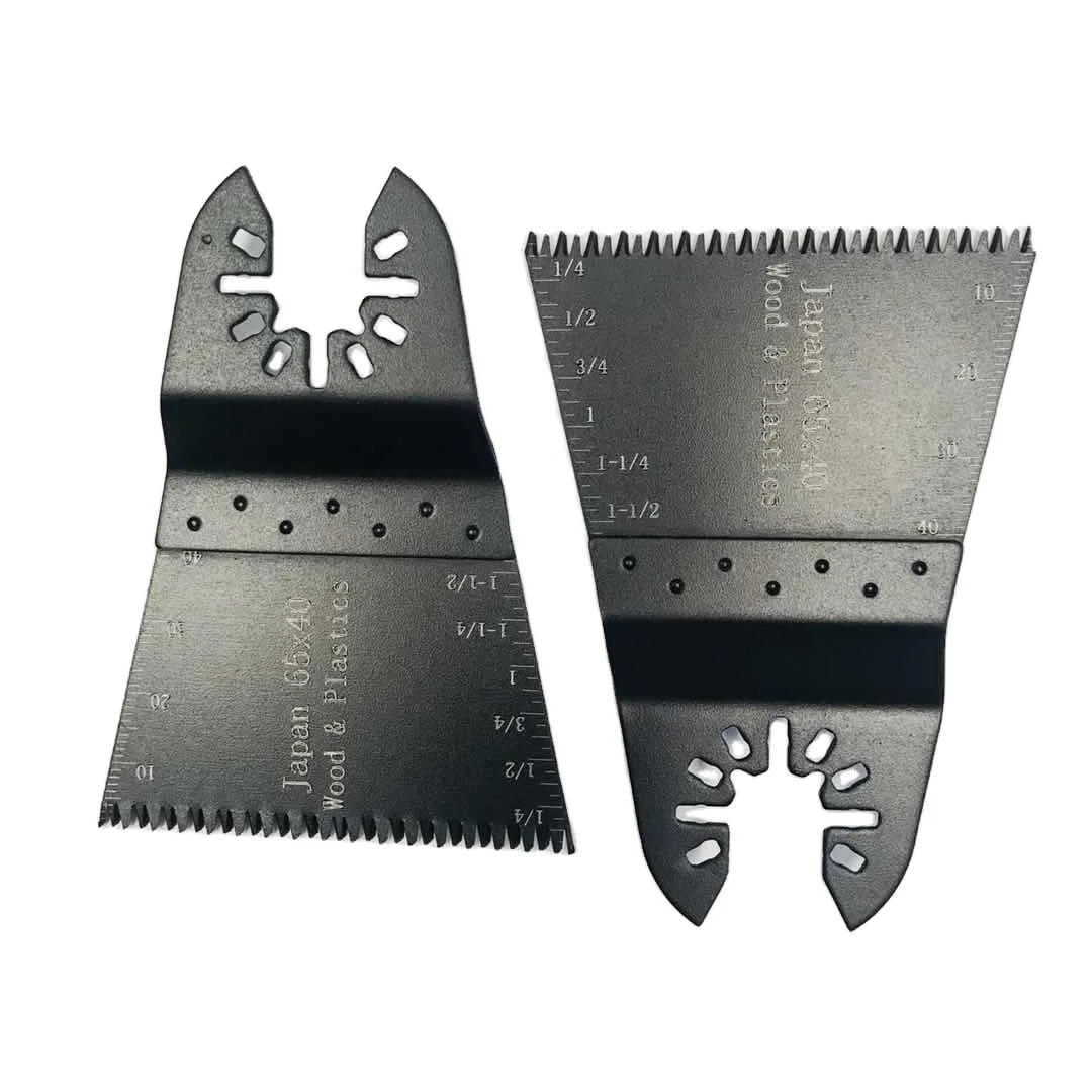 Universal 65mm Japan Teeth Oscillating Multitool Quick Release Saw Blades for Door Jamb