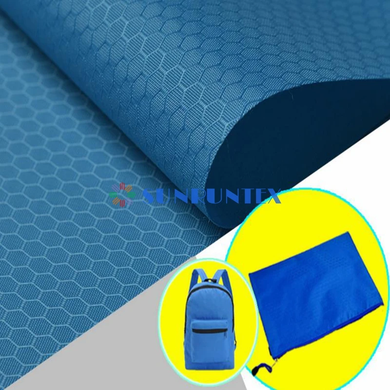 high quality woven technology honeycomb ripstop nylon fabric