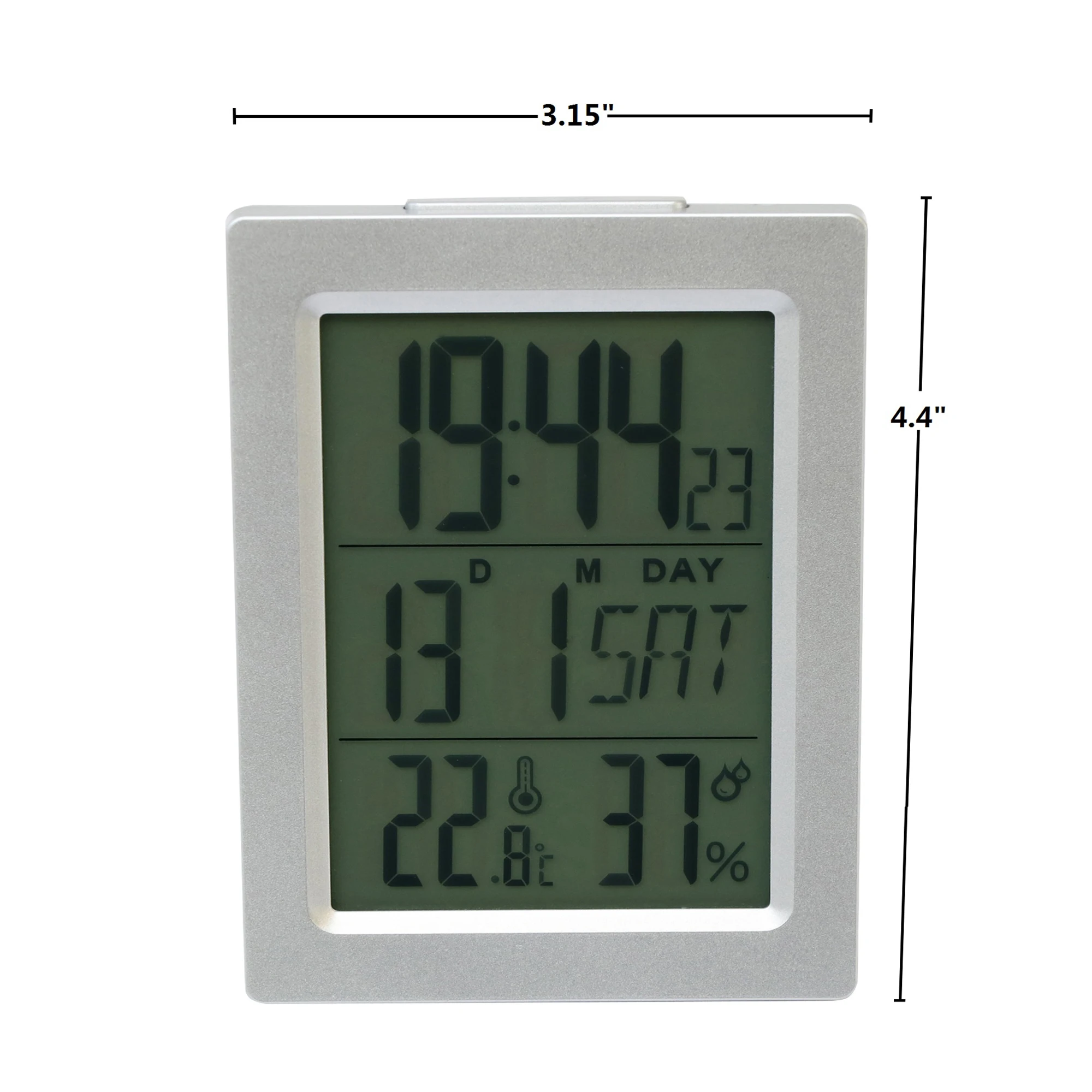Simple home electronic table clock can be customized color with backlight brightness automatic adjustment backlight