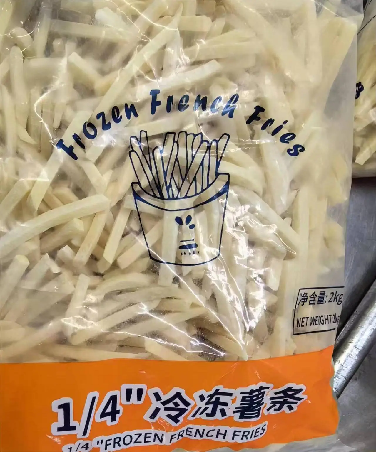 Export Frozen Pre Fried Potato French Fries Peeled A Grade Manufactures Wholesale In-stock Fast delivery