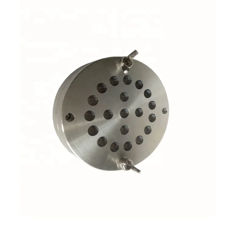 20 holes projectile aluminum alloy suppository mould for rectal use YH-Projectile20