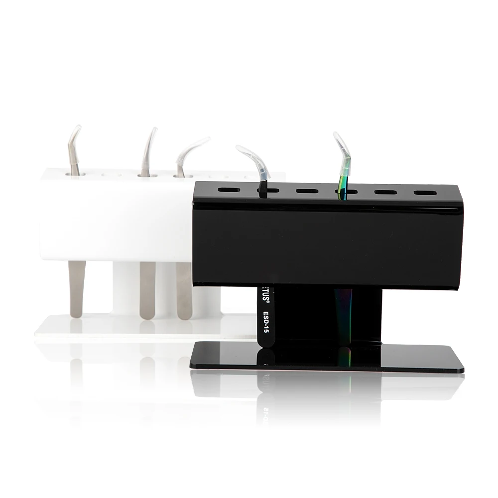 Tweezers Storage Holder For Eyelashes Extension Acrylic Tweezers Scissor Storage Rack Holder Stand Beauty Makeup Tool