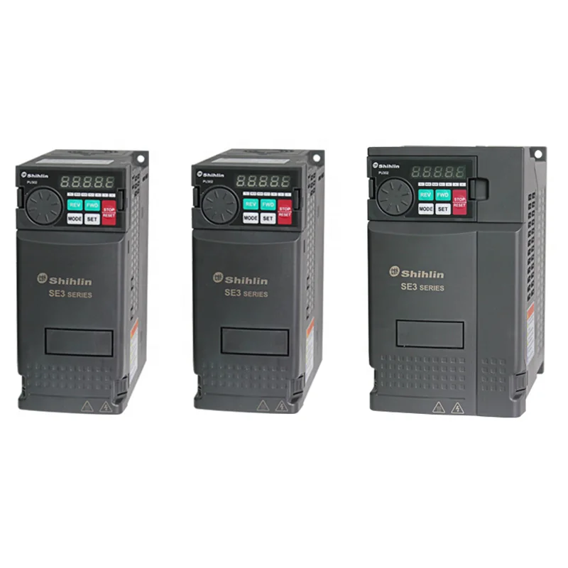 CE certification Mitsubishi SHIHLIN Variable Frequency Drive SHIHLIN VFD SHIHLIN SE3-0.43-0.75K RJ485 0.4KW-22KW 0-1500Hz
