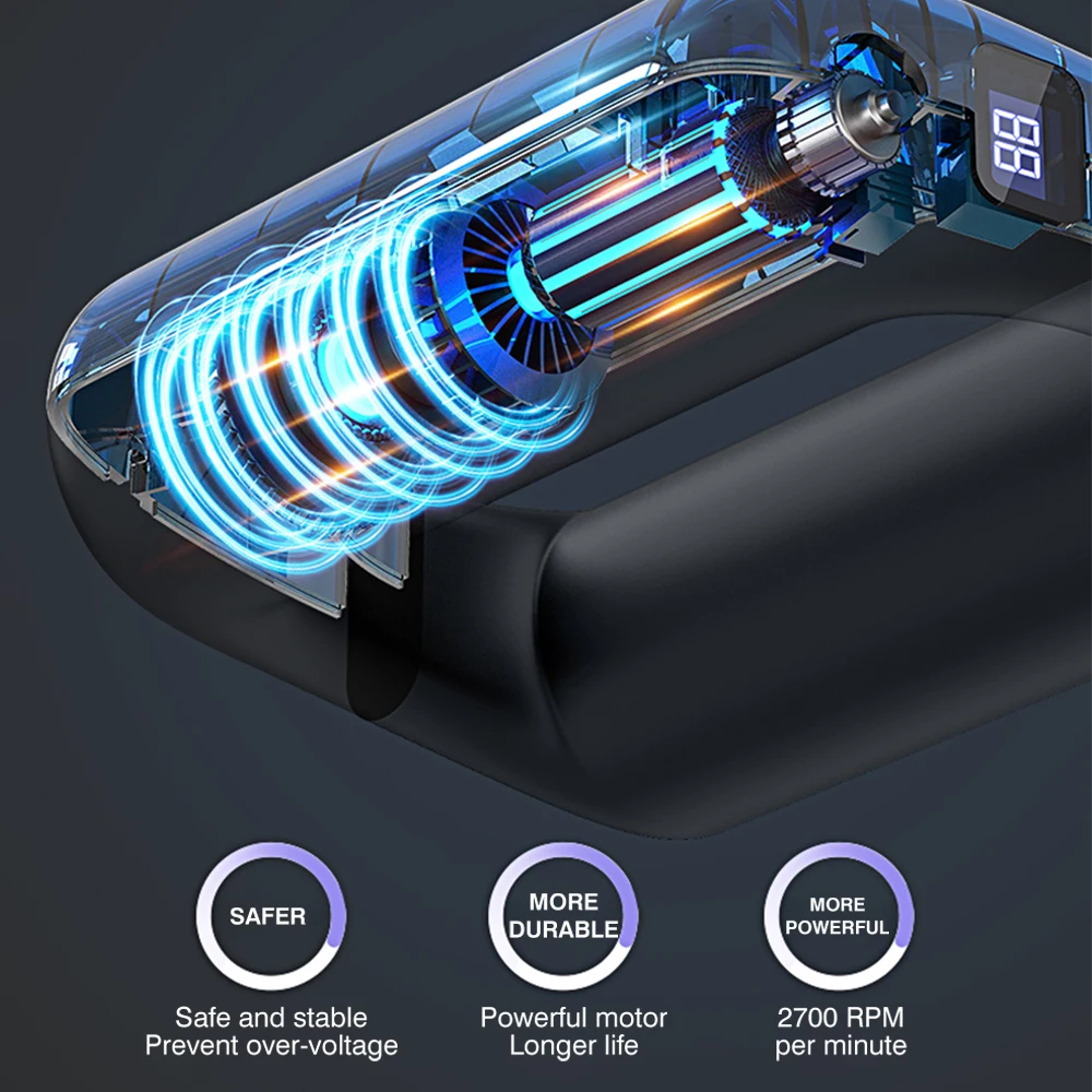 Wholesale Portable Vibrating Hand Massage Machine Gun Deep Tissue Massage Ring With Belt