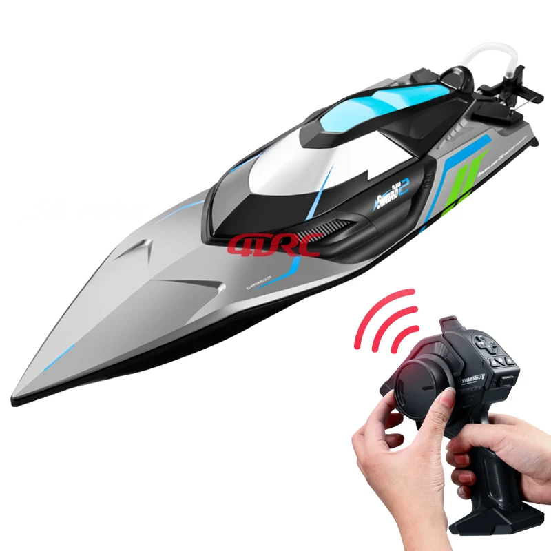 4DRC 4D-S2 2.4G 90KM/H High Speed Brushless RC Boat Toys Remote Control Speedboat Toy Long Range Powerful Waterproof Racing Boat