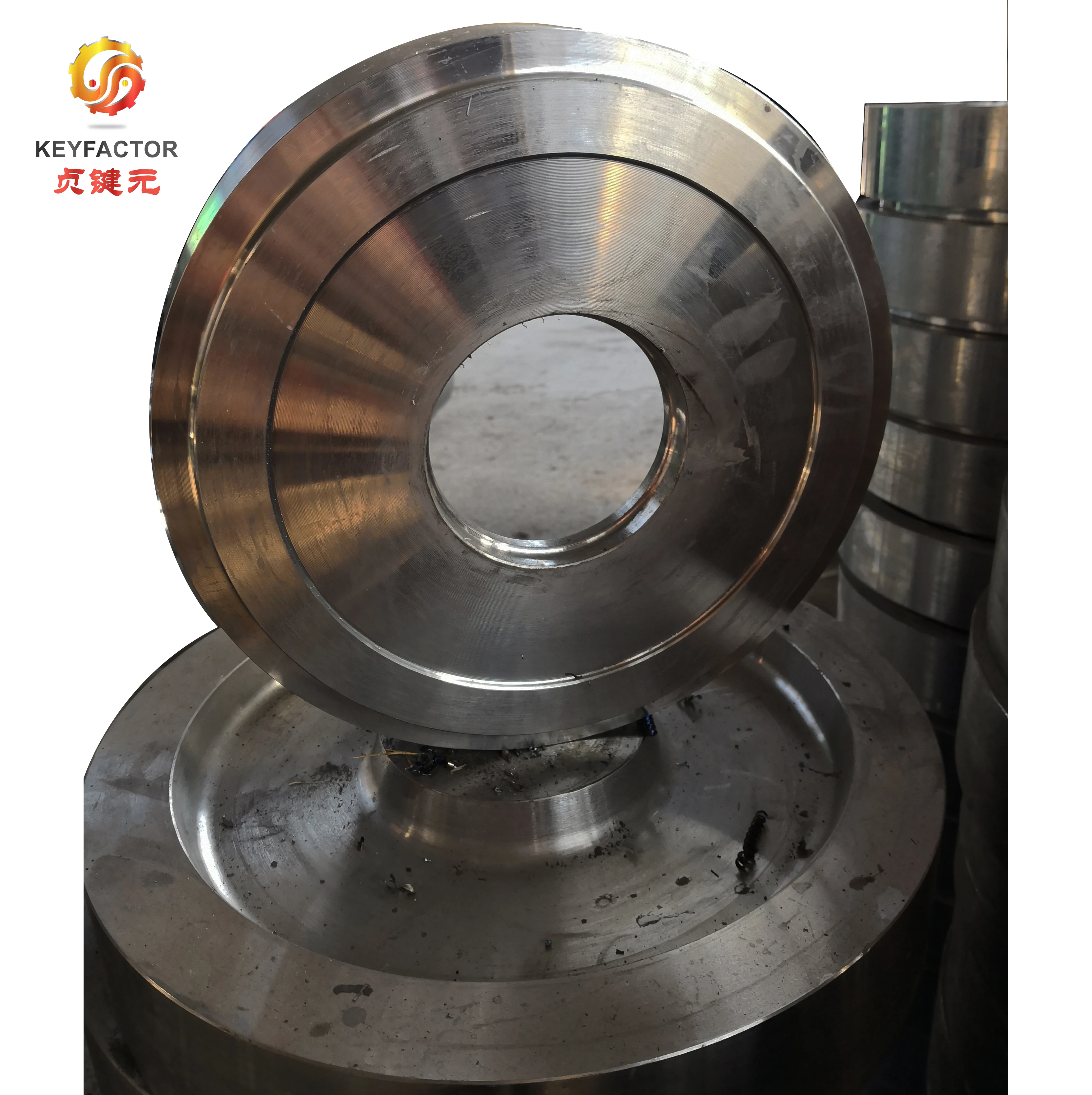 
customized open forging railway wheel 957/175 
