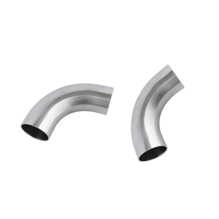 3A DIN SMS standard weld 90 degree 4 inch stainless steel elbow prices