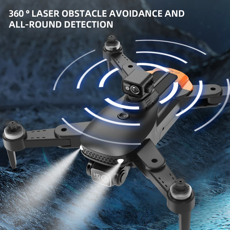 GX AiJH Drone - 4K камера 5-стороннее препятствие Wifi FPV RC для детей