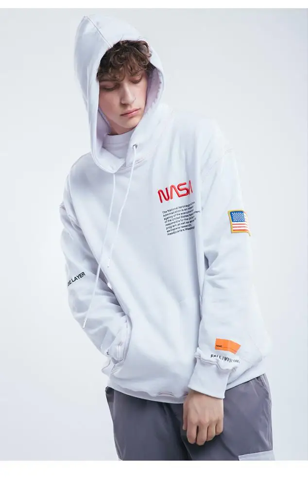 Wholesales Hot Selling Model Custom White Quality Hoodie