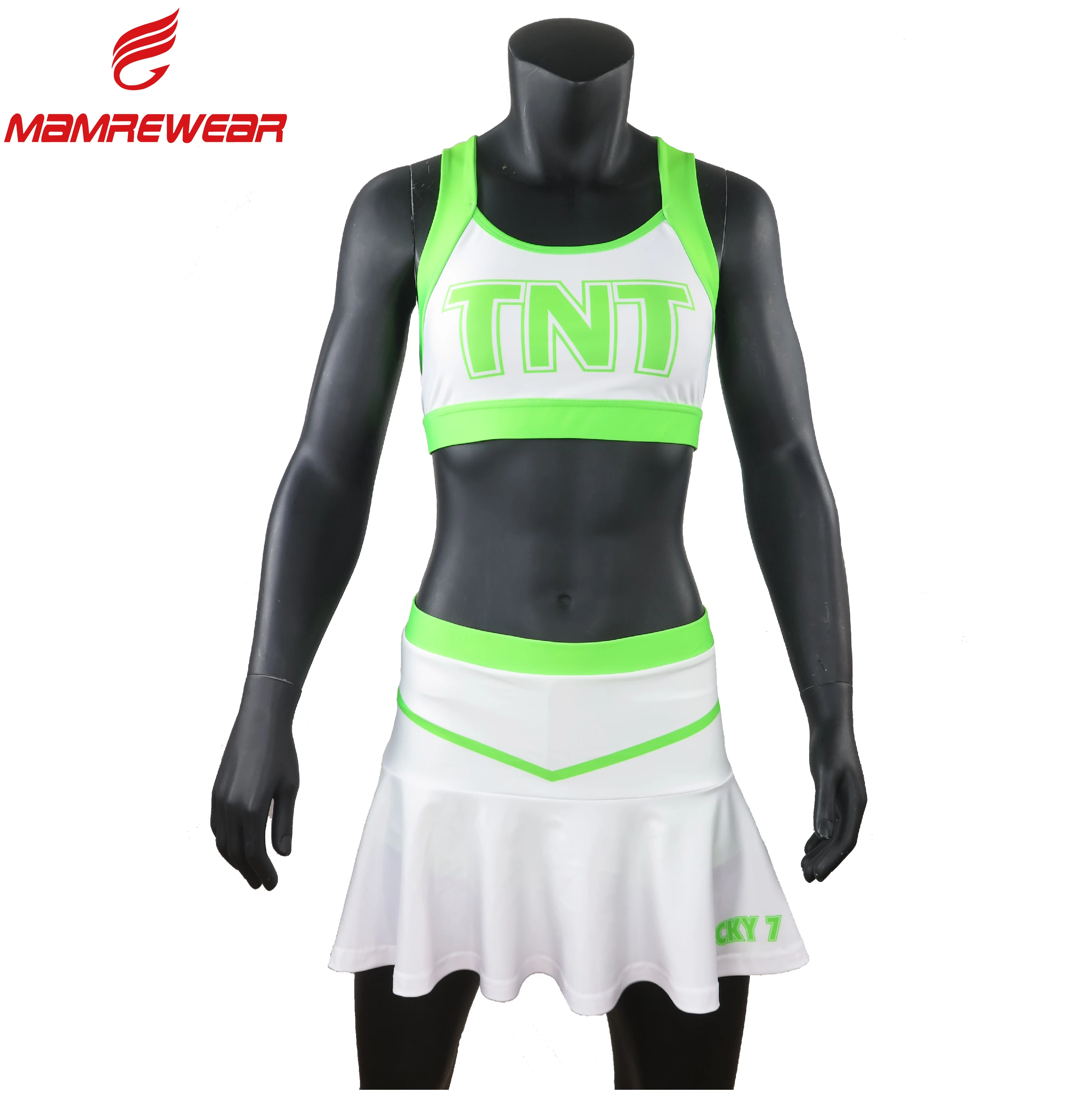 Sublimation Custom Cheerleading Dance Athletics Practice Wear