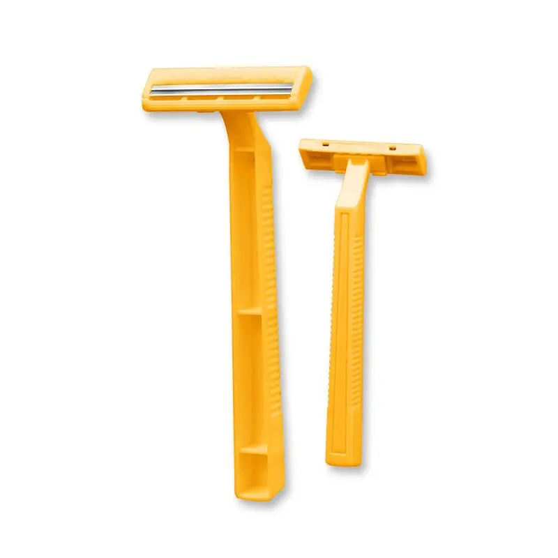 Disposable New Style Razor Made by Professional Factory Twin Stainless-Steel Blade with Comb Medical Razor Hospital Shaving