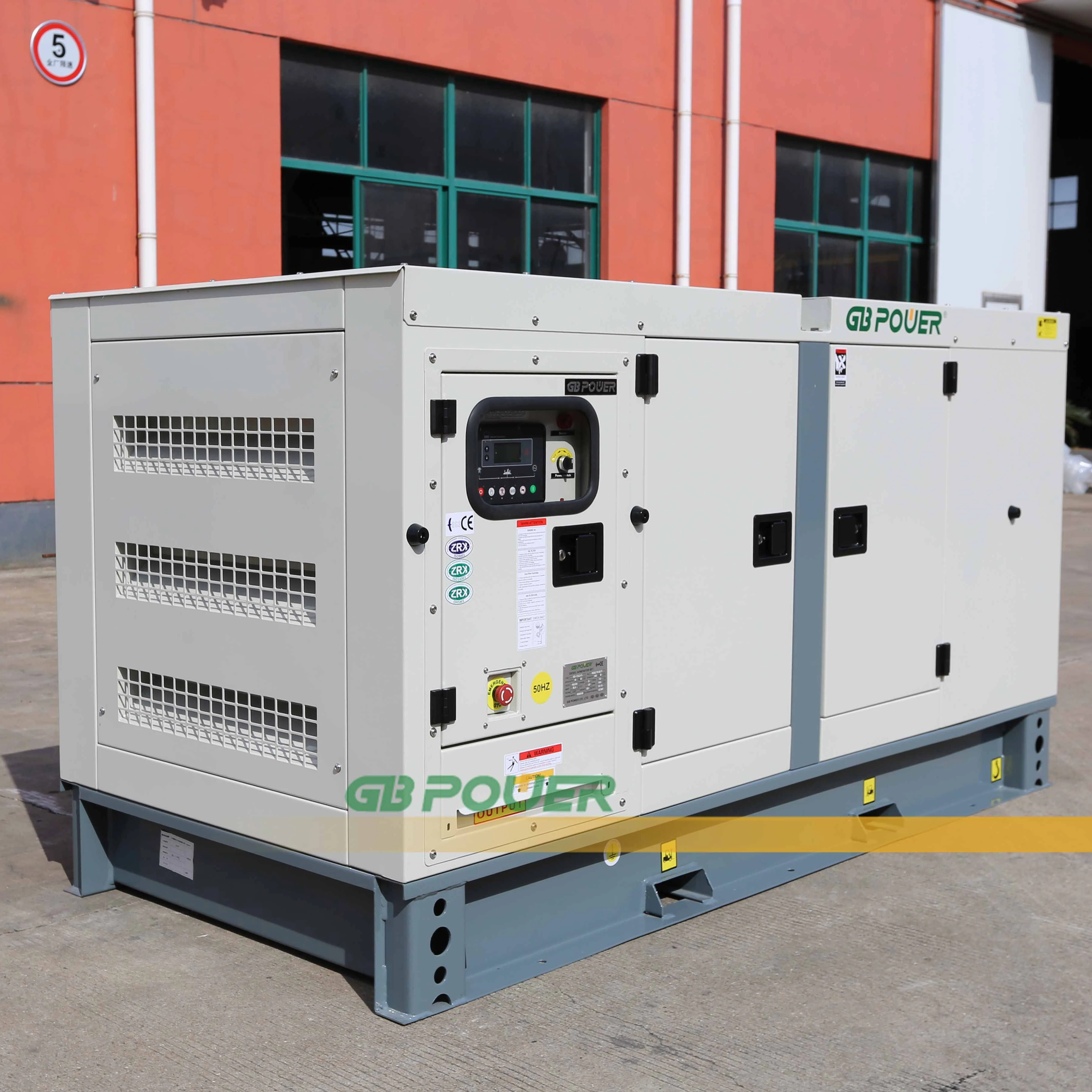 Завод 60KVA/48KW Perkin s дизельный генератор с алюминиевым навесом