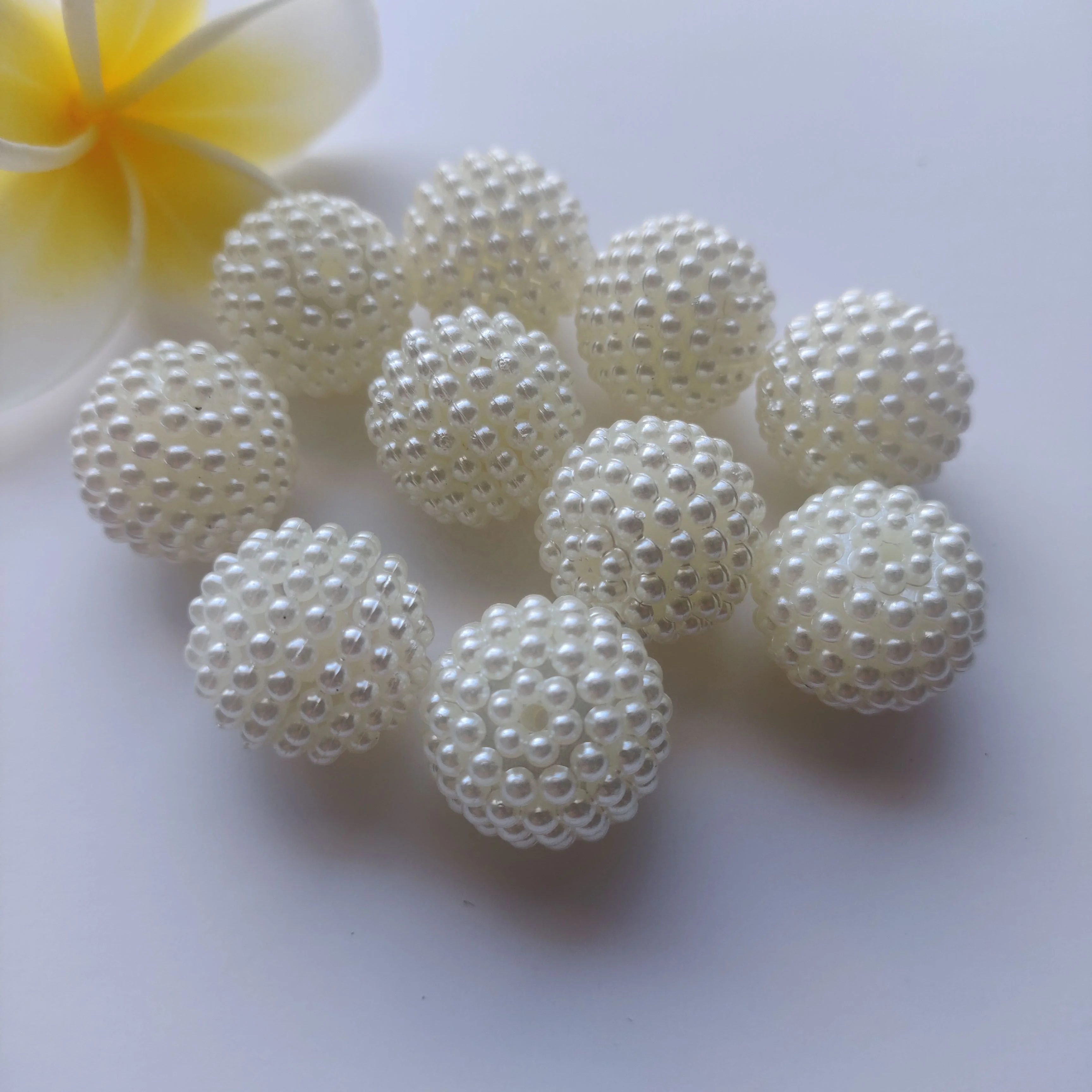 Factory Wholesale ABS Colorful Bayberry Fruit Pearl Beads For DIY Decoration