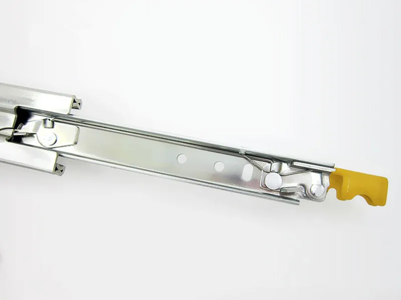 TH2076LK 76mm Full Extension Lock in and Lock out Heavy Duty Pulling  Stove Slide Rail For Caravans