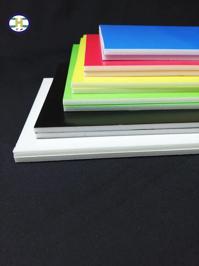 Hot selling advertising category plate layer paper composite board KT foam board thickness 3mm/5mm/10mm