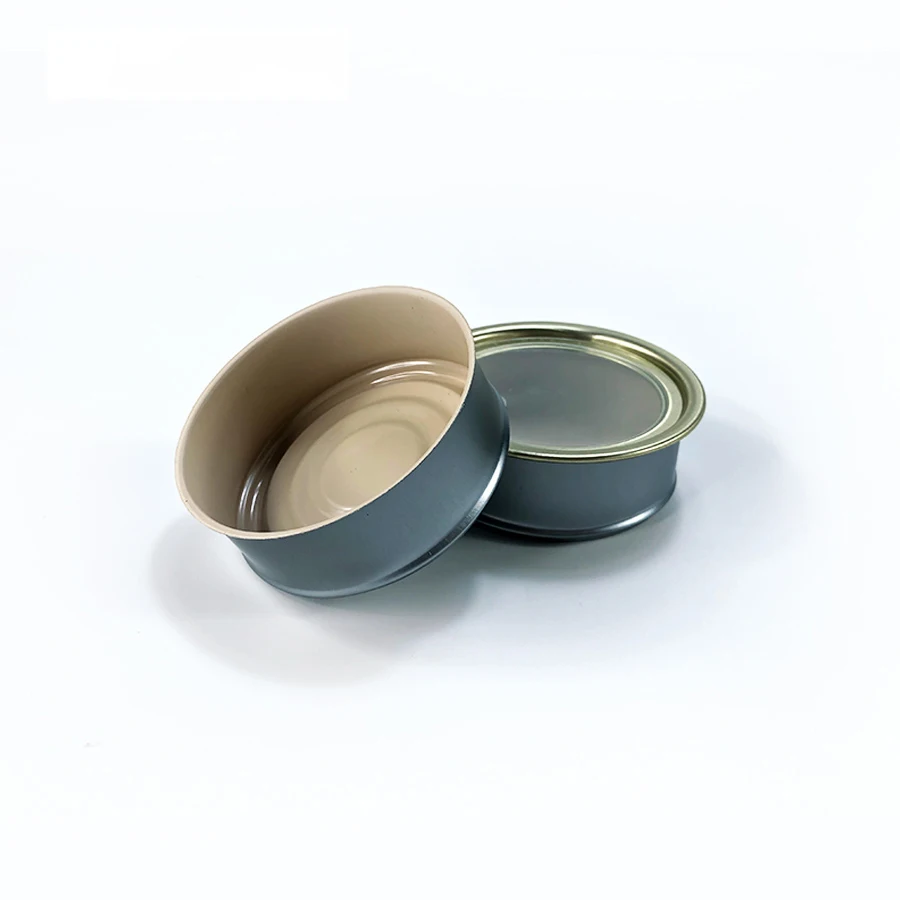 
HEMPACKA Customized Empty Tin Can Heat Self Sealing Tobacco Metal Tin Cans With Lids 