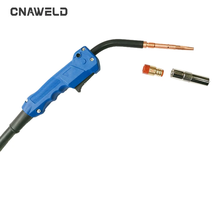CNAWELD OTC Connector blue handle welding torch 500A
