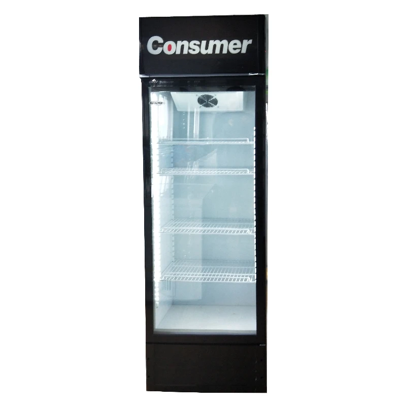Commercial glass door refrigerator vegetable and fruits display cooler