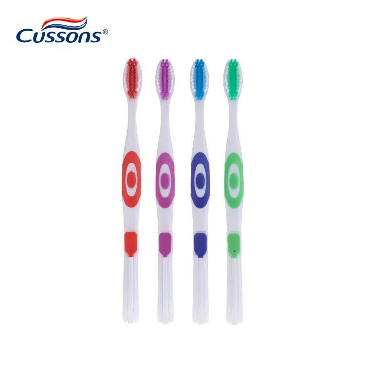 Custom Logo Low Price Home Travel Different Bristles Material Plastic Adult Toothbrush