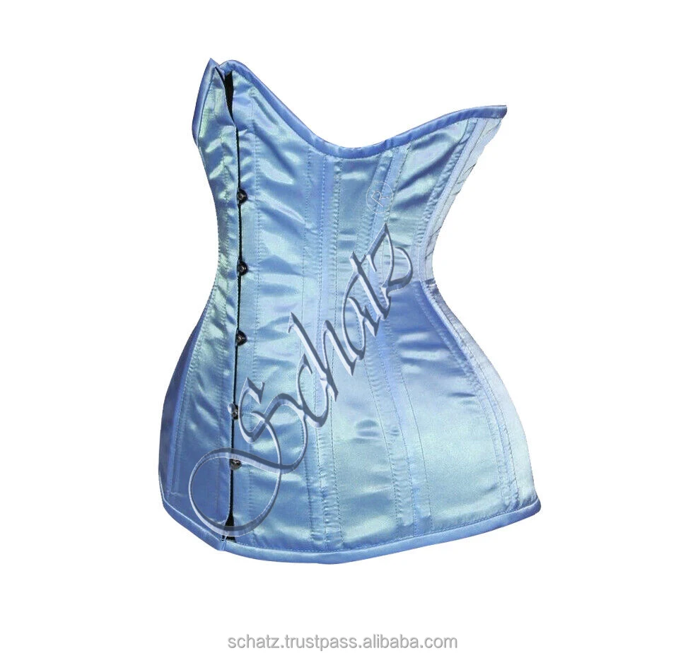 Женский атласный корсет с завышенной талией