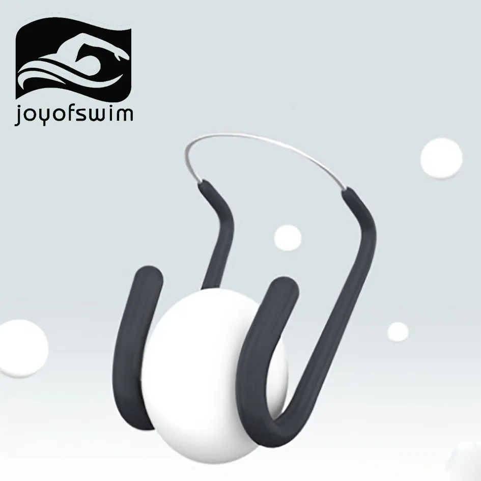 Matt Black Silicone Swimming Nose Clip High Grade Nose Plugs with Waterproof Silica Gel with Multi-Color and Custom packaging