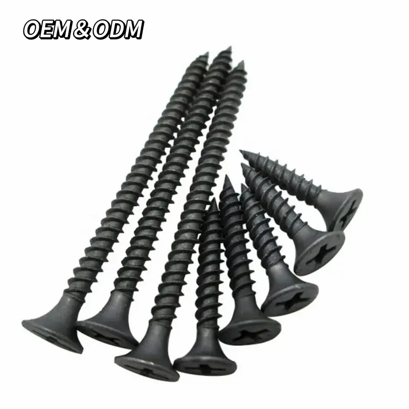 M3.5 25Mm Best Hardware Product Black Phosphated Tornillos Drywall Screw