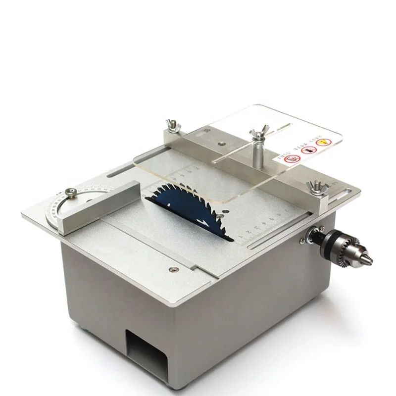 Mini Table Saw, Multifunctional Electric SawsPrecision Micro Household Cutting Machine Small Woodworking Electric Saw