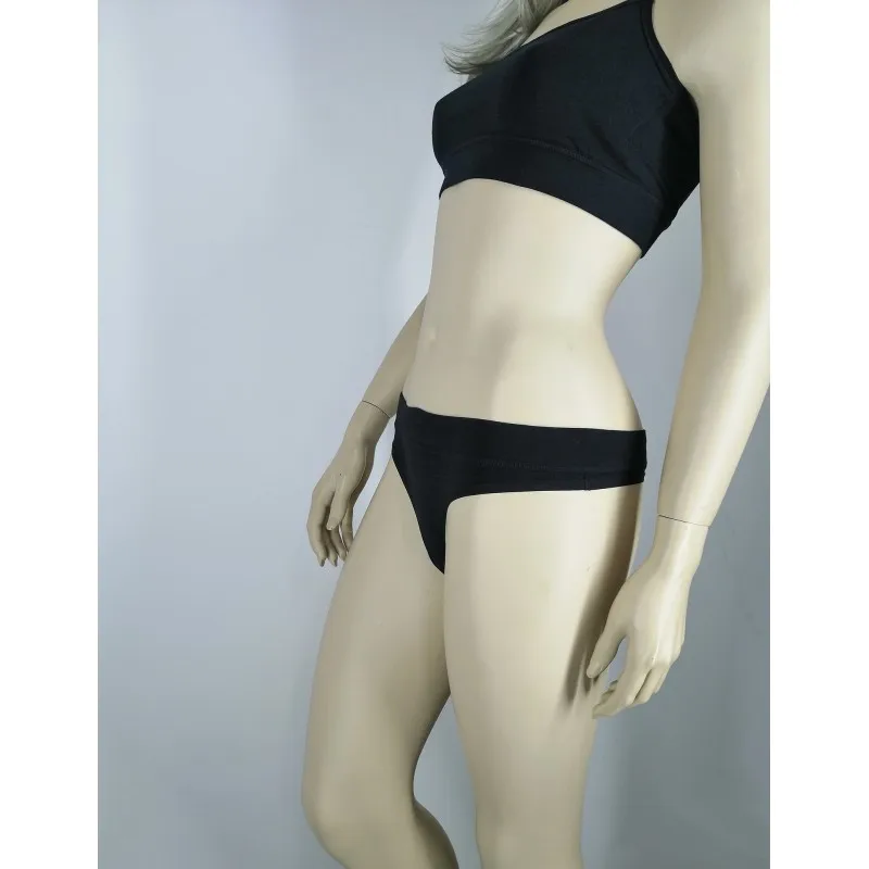 Лидер продаж, женские антибактериальные трусики Silvertech, женские сексуальные трусики с низкой посадкой, антибактериальные органические стринги