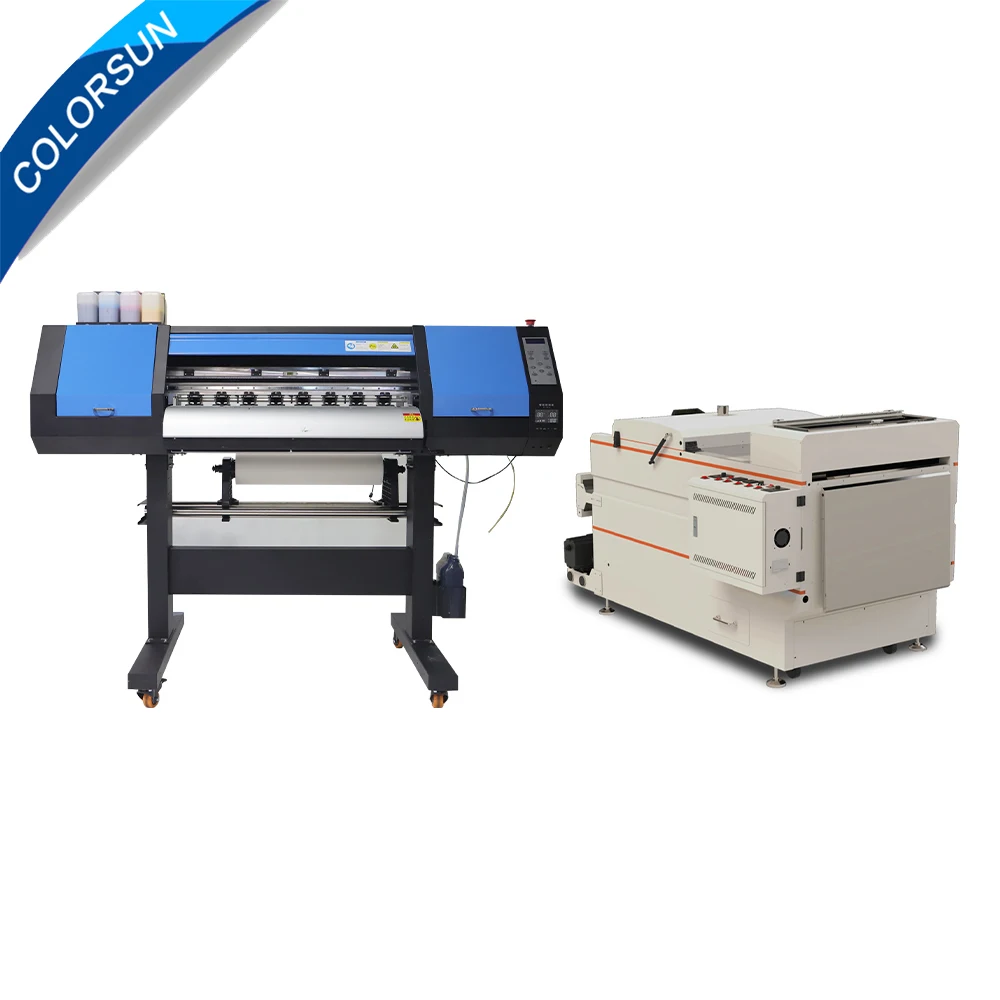 Dtf printer for t shirt inkjet Canvas Bag Tshirt Garment 60cm I3200 DTF Printer Machine for Any Fabric