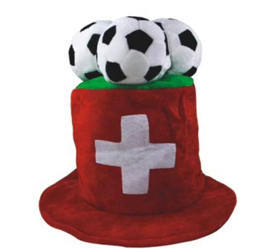 Custom Switzerland Flag Design Crazy Festival Football Fan Hat