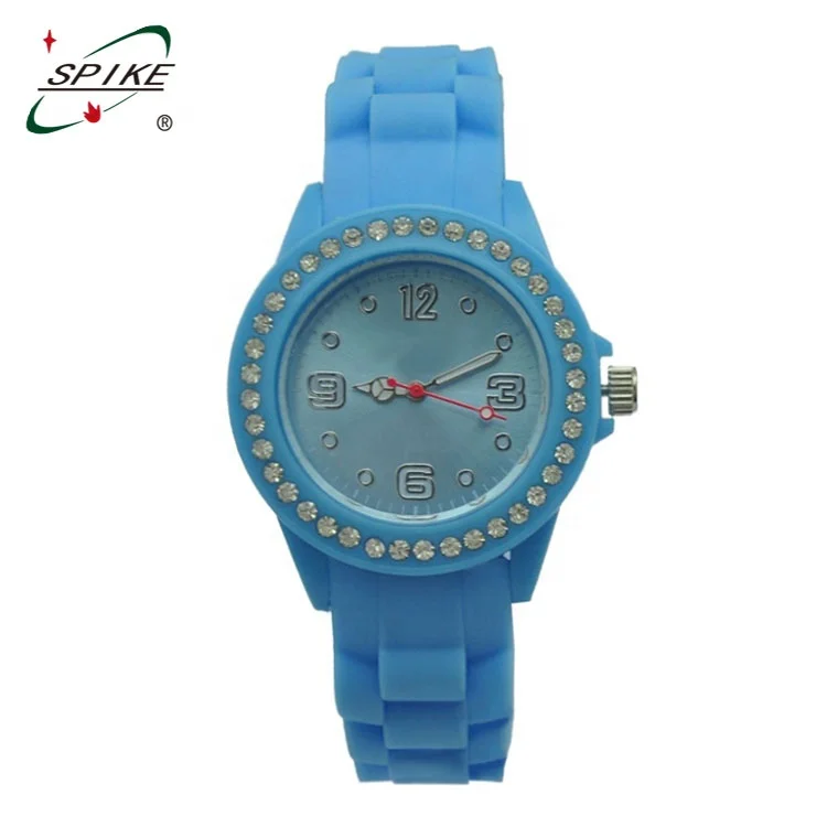 Custom fake diamond watch/Chrono diamond watch