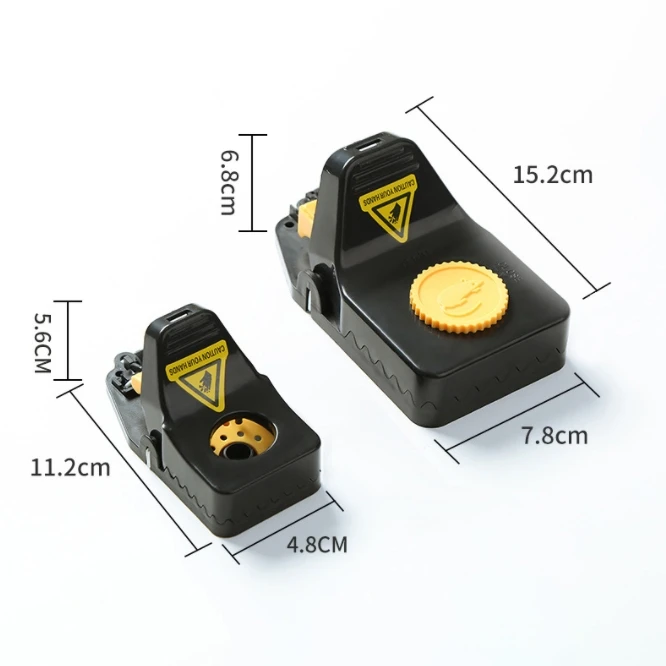 Wholesale Plastic Mouse Trap Effective Mice Catcher Durable Hot Sale Small Rodent Killer Easy-to-Use