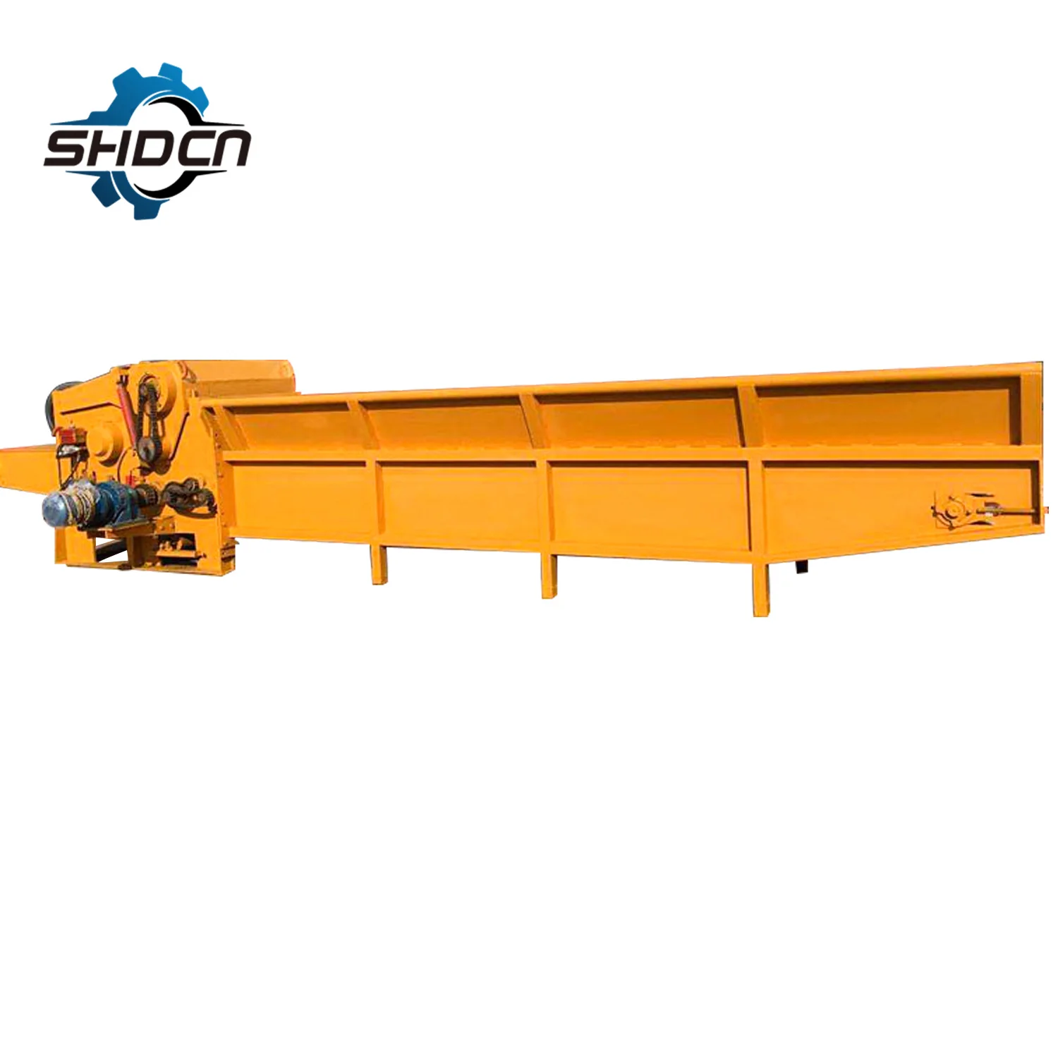 large capacity diesel wood chipper and 15kw electric wood chipper
